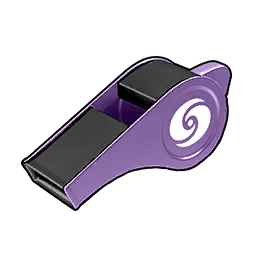 Dark Support Whistle +2