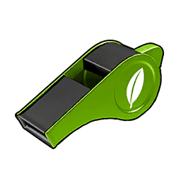 Grass Support Whistle +1
